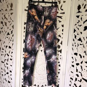 Galaxy cat legging